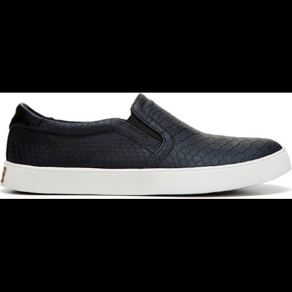 dr scholls snakeskin slip on